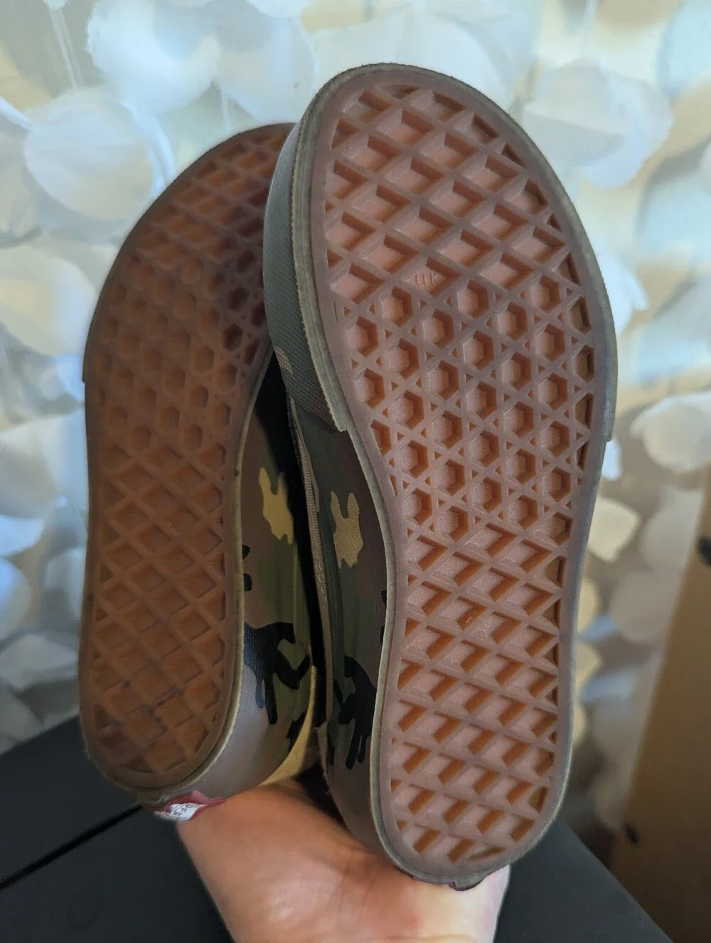 Camo And Tan Vans Shoes